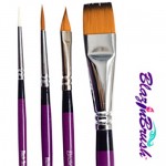 Blazin Brush by Marcela - DELUXE Purple Collection Set	